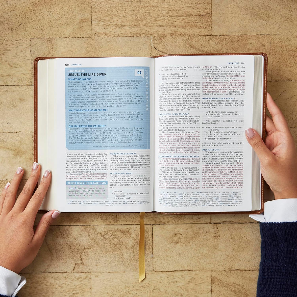 Student Study Bible: A Guide to Knowing and Living God’s Word (NKJV, Red Letter, Comfort Print) – Softcover, product view 8
