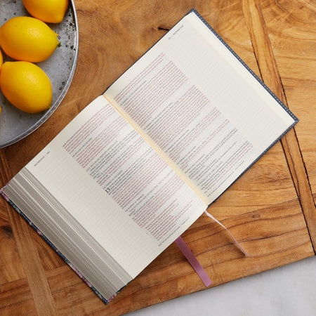 NKJV, Journal the Word Bible, Red Letter Edition, Comfort Print – Hardcover, Stone by HarperCollins, product view 7
