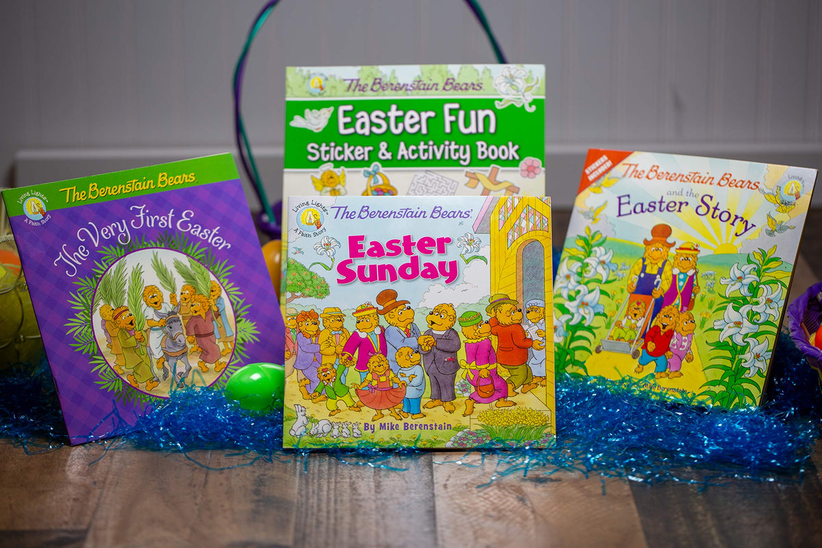 The Berenstain Bears Easter Fun Sticker and Activity Book: An Easter and Springtime Book for Kids, product view 7