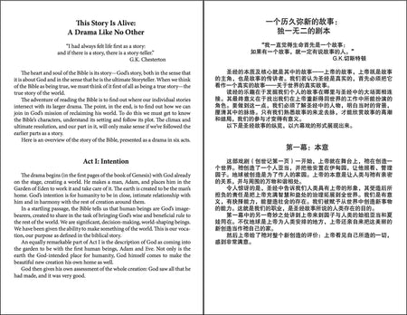 Chinese CCB (Simplified Script)/English NIV Bilingual Bible, Paperback, Yellow/Black (Bilingual edition), product view 6