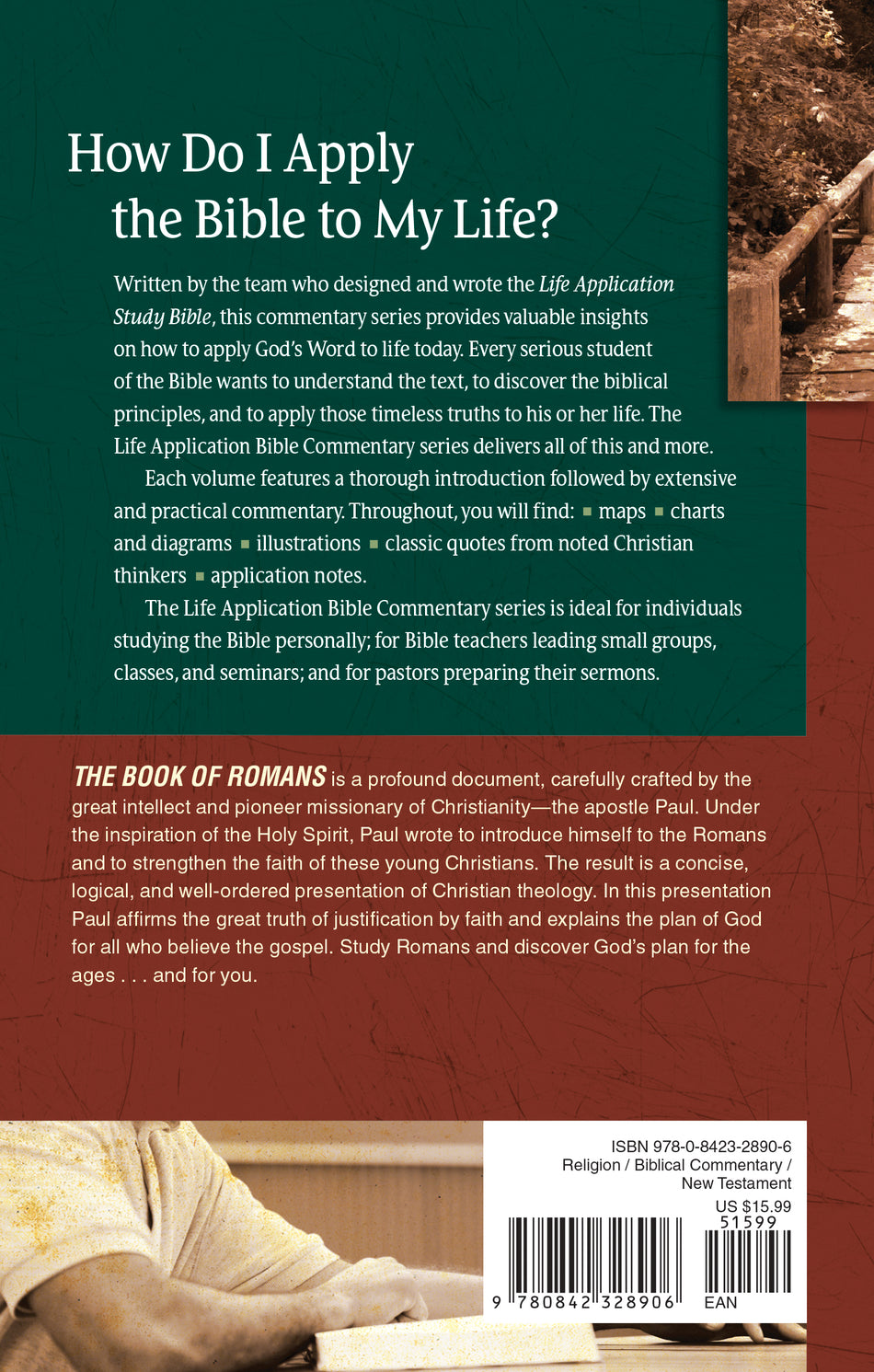 Romans (Life Application Bible Commentary) by Tyndale, product view 2