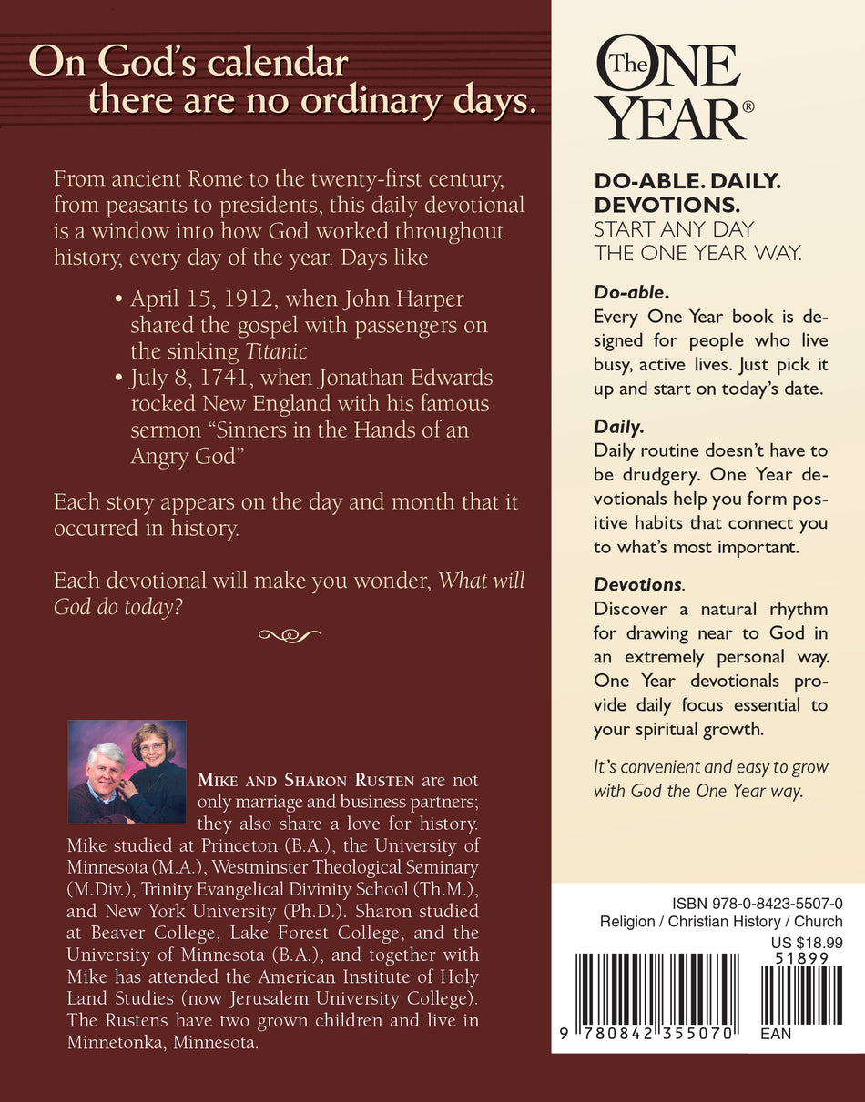 The One Year Christian History by Tyndale, product view 2