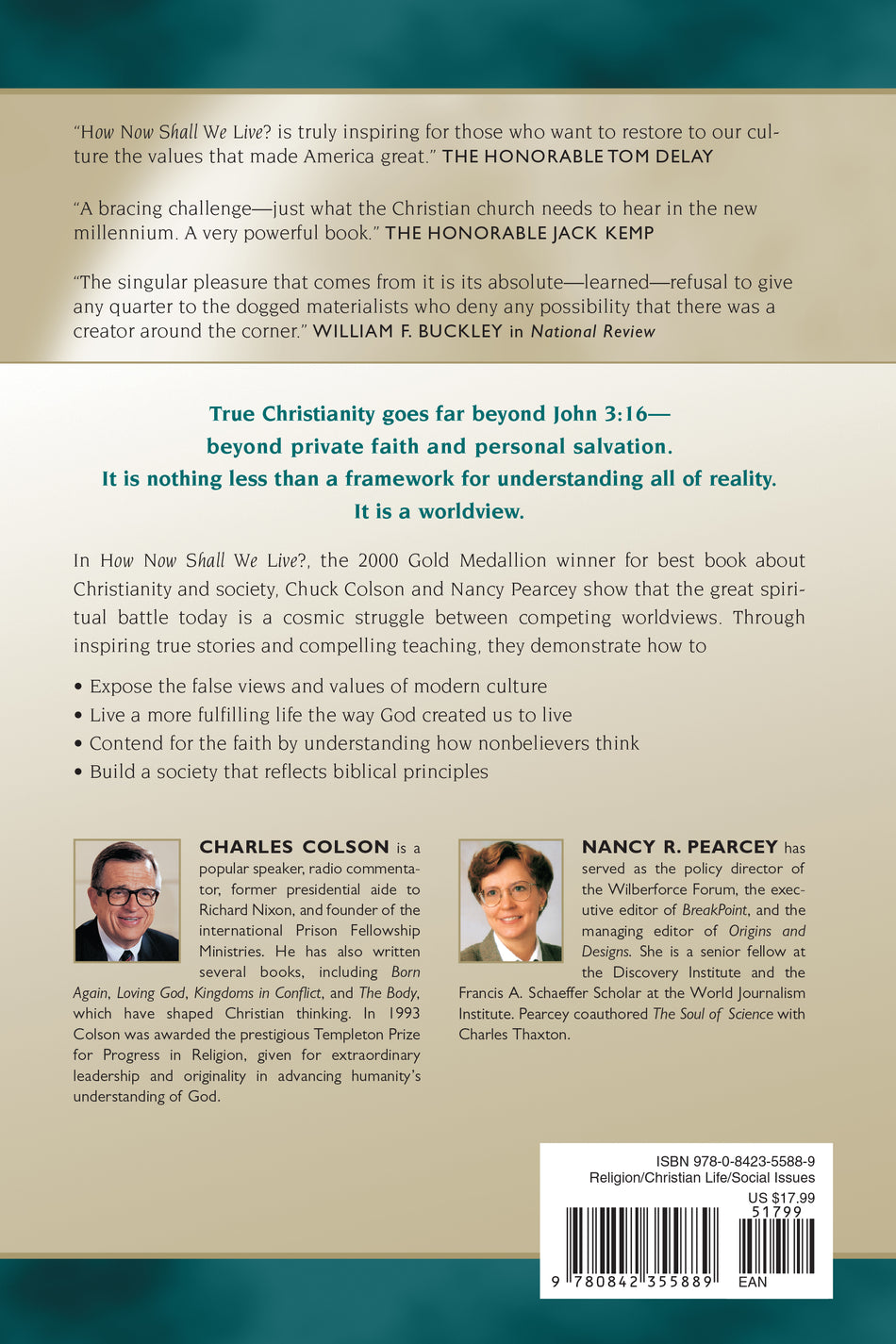 How Now Shall We Live? by Tyndale, product view 2