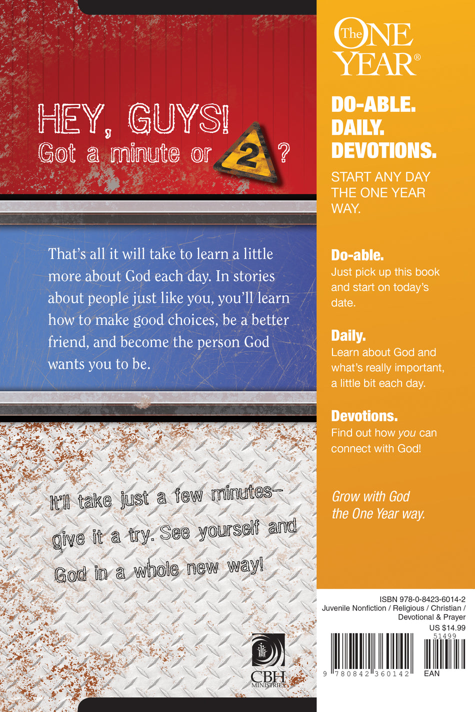 The One Year Devotions for Boys 2 by Tyndale, product view 2