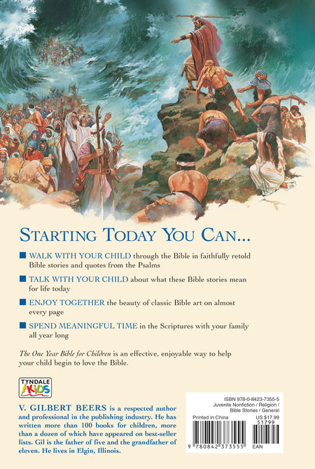 The One Year Bible for Children by Tyndale, product view 2