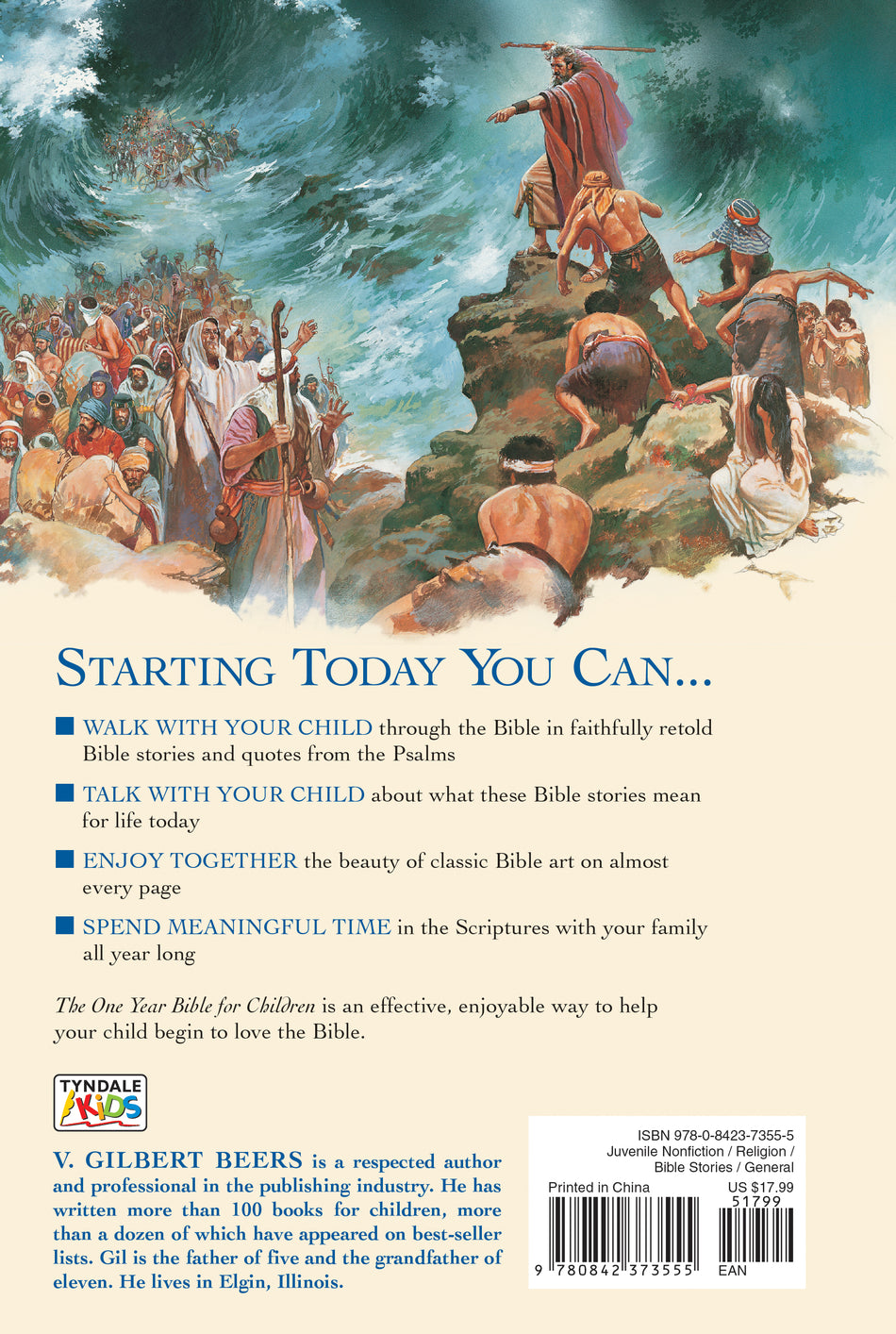 The One Year Bible for Children by Tyndale, product view 2
