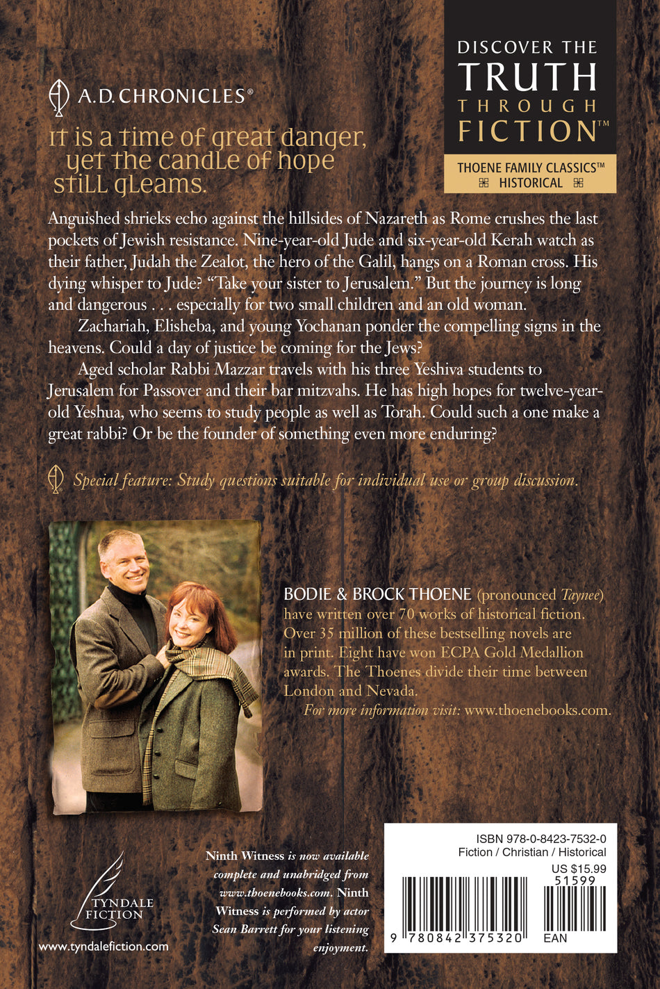 Ninth Witness (A. D. Chronicles) by Tyndale, product view 2
