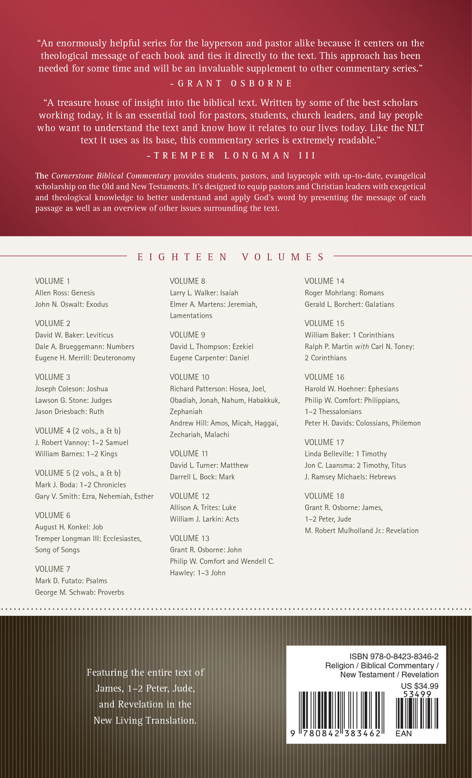 James, 1-2 Peter, Jude, Revelation (Cornerstone Biblical Commentary) by Tyndale, product view 2