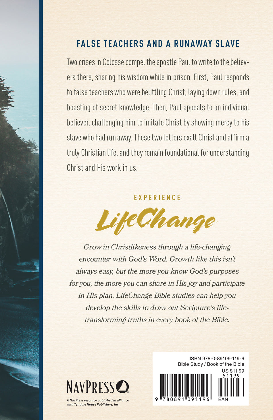 Colossians & Philemon (LifeChange) by Tyndale, product view 2