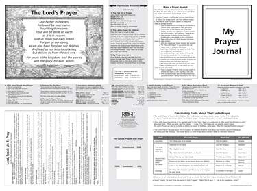 The Lord’s Prayer Wall Chart ("Debts")