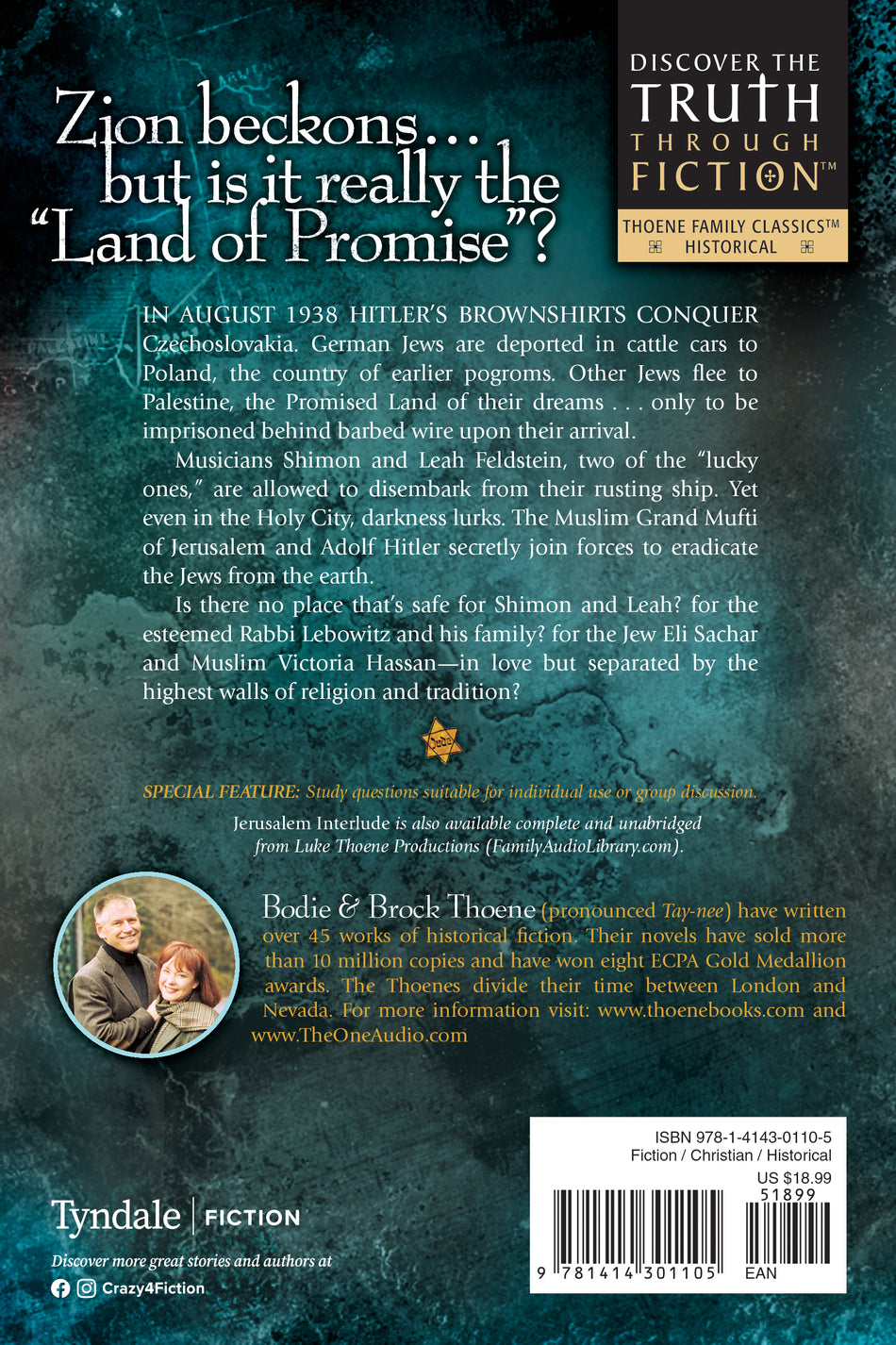 Jerusalem Interlude (Zion Covenant) by Tyndale, product view 2