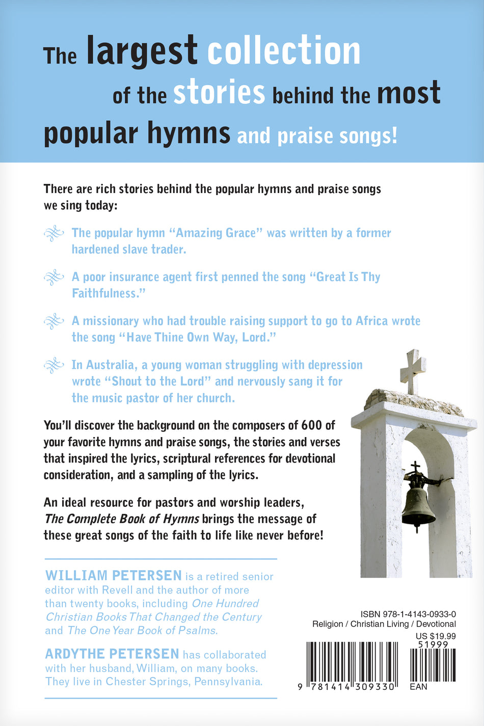 The Complete Book of Hymns by Tyndale, product view 2
