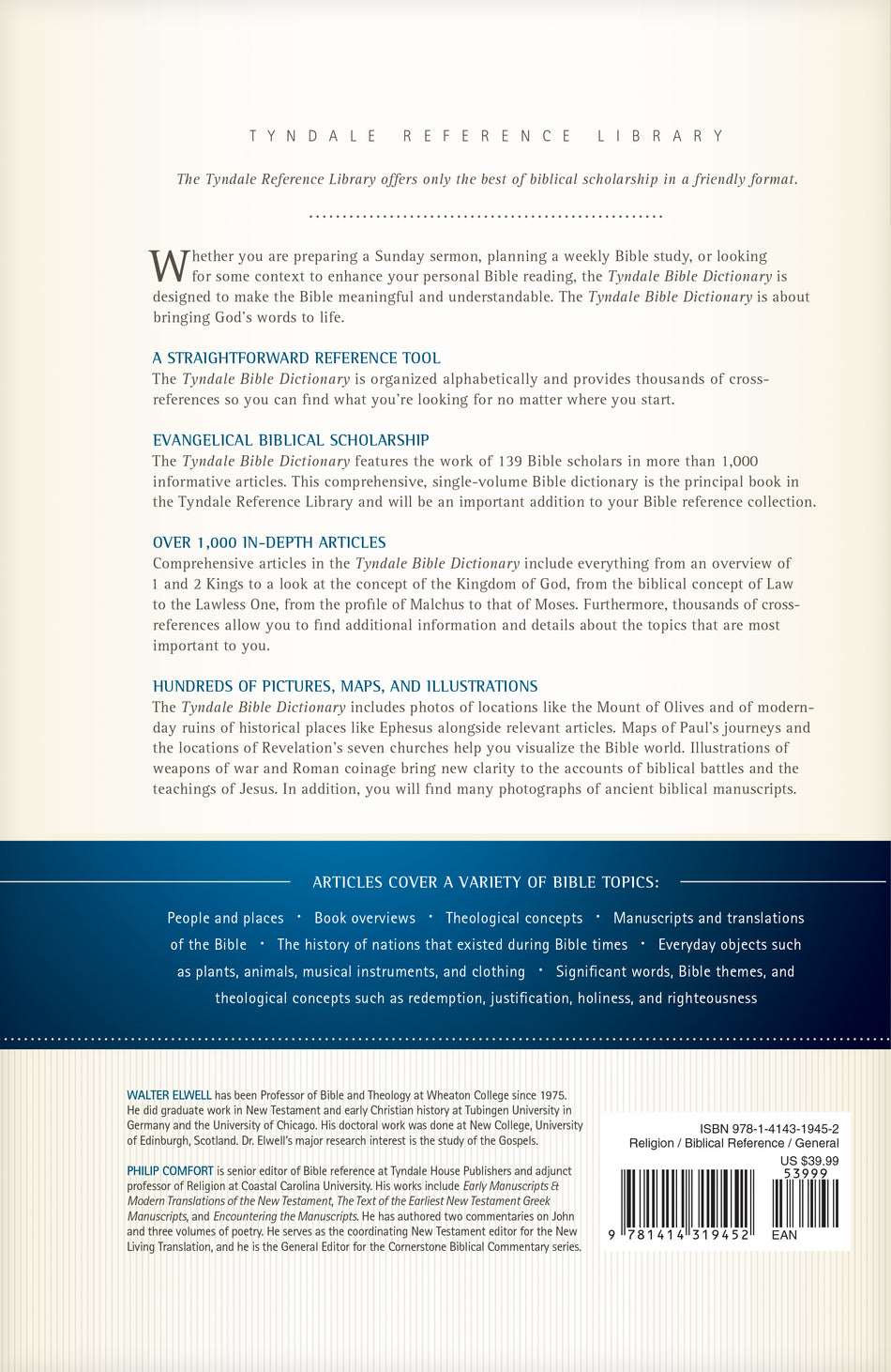 Tyndale Bible Dictionary by Tyndale, product view 2