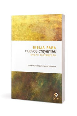Biblia para nuevos creyentes Nuevo Testamento NTV (Tapa rústica) - New Believer's NT Bible - Case of 22