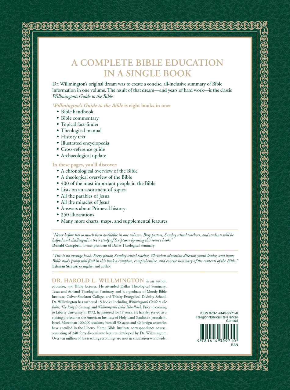 Willmington's Guide to the Bible by Tyndale, product view 2