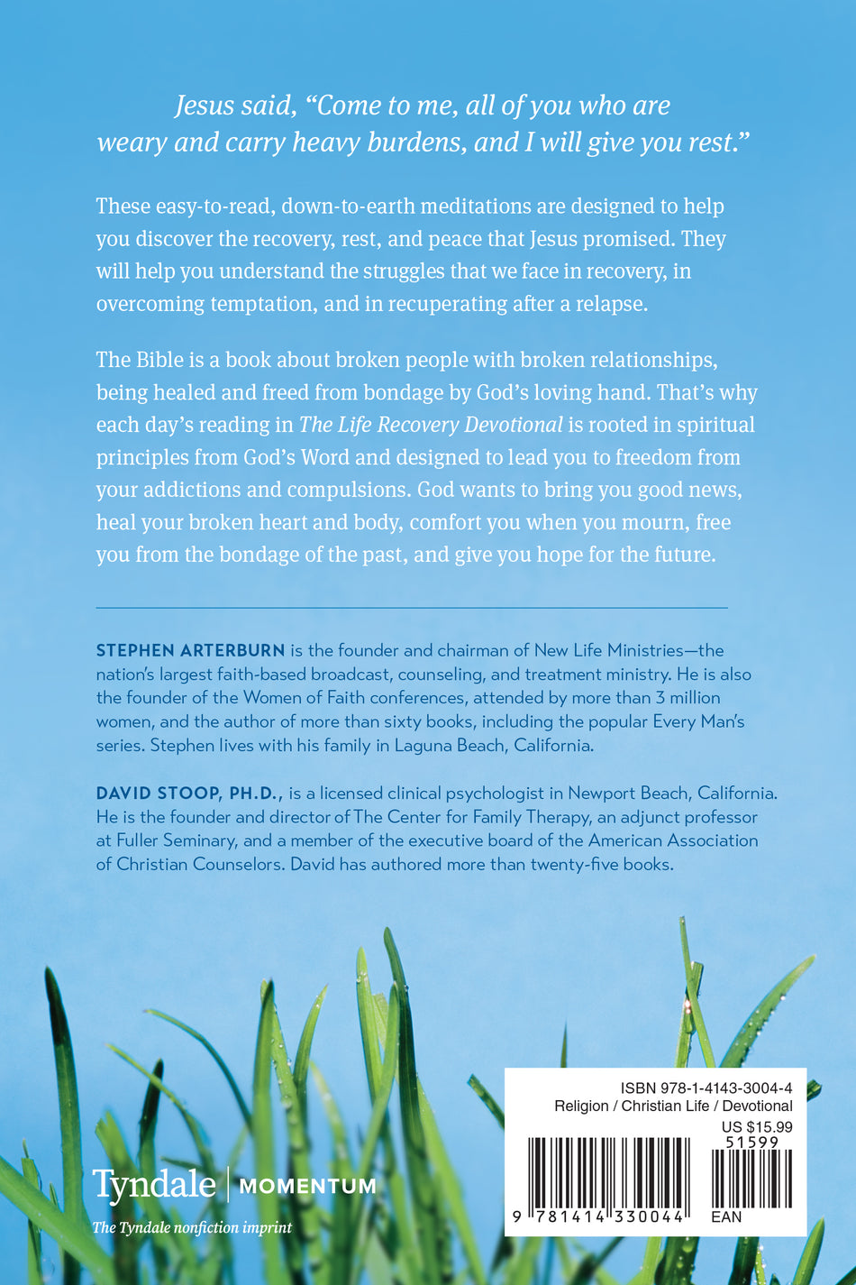 The Life Recovery Devotional by Tyndale, product view 2