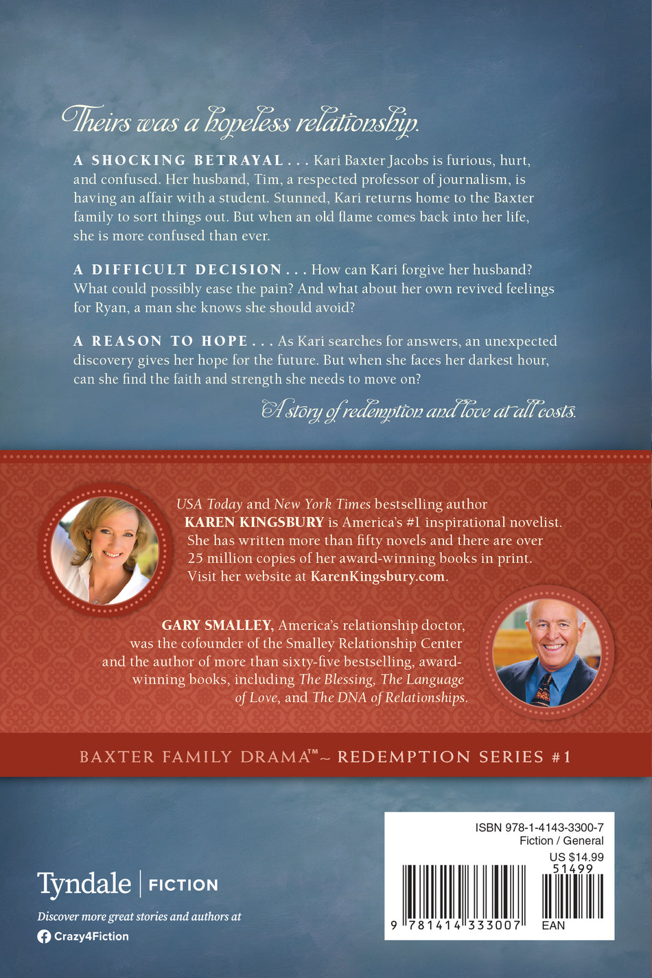 Redemption (Baxter Family Drama—Redemption Series) by Tyndale, product view 2