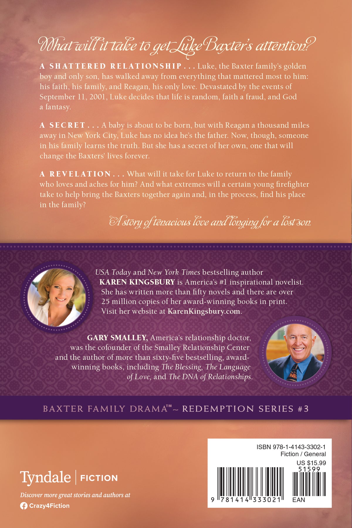 Return (Baxter Family Drama—Redemption Series) by Tyndale, product view 2