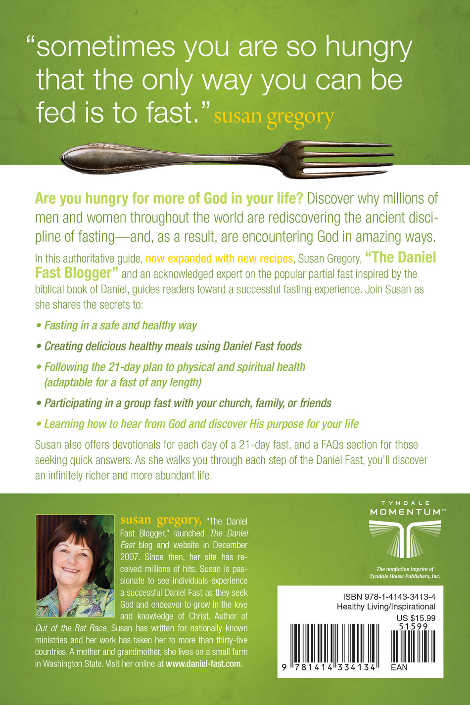 The Daniel Fast by Tyndale, product view 2