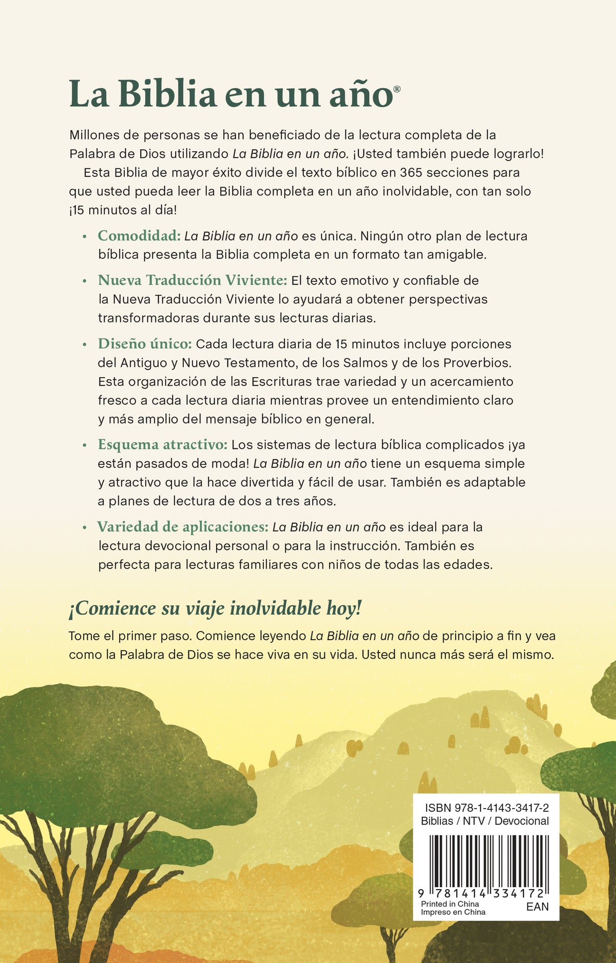 La Biblia en un año NTV by Tyndale, product view 2
