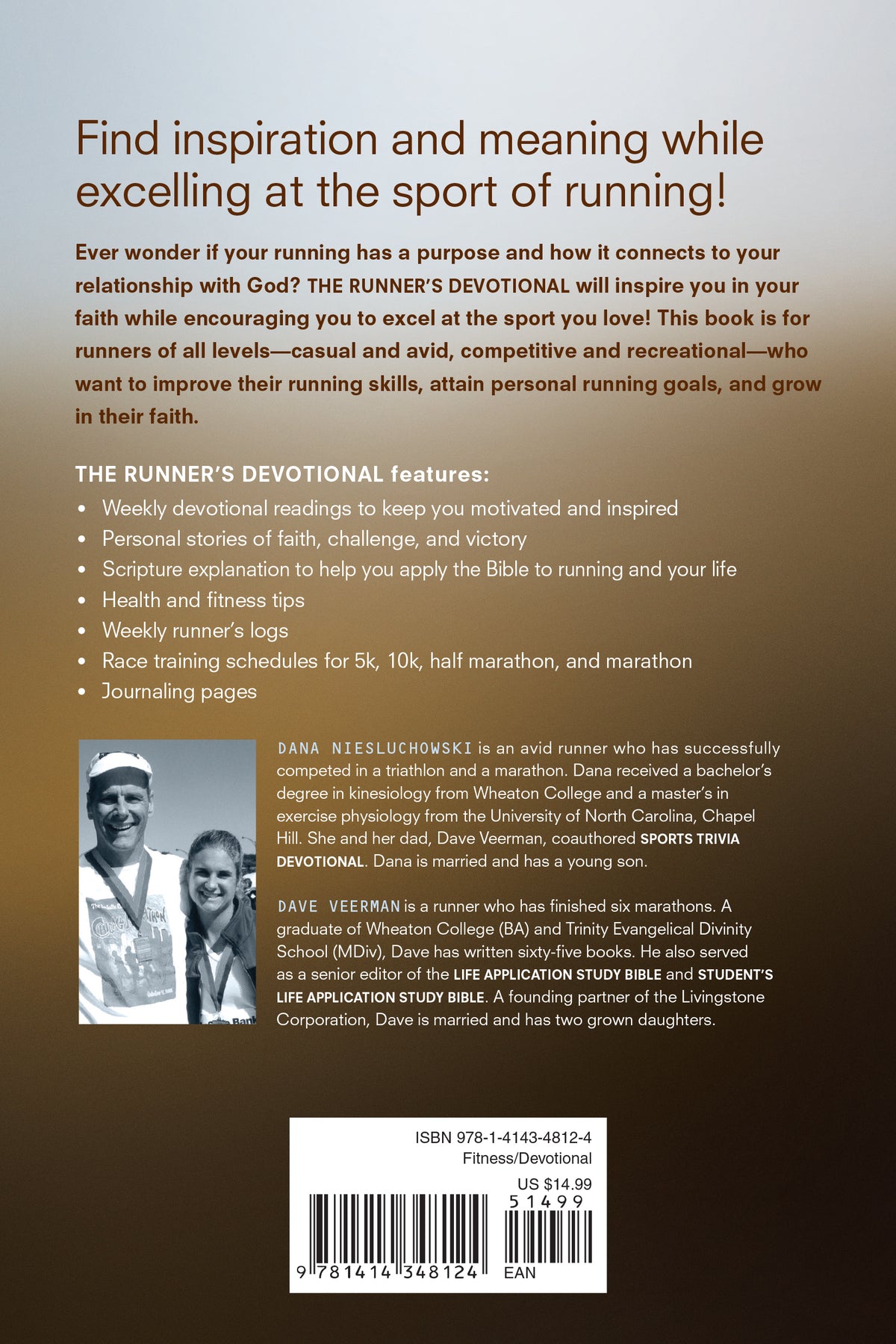 The Runner's Devotional by Tyndale, product view 2