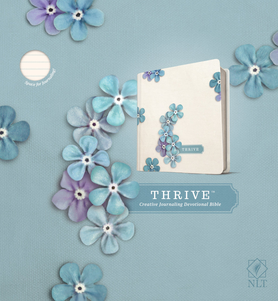 NLT THRIVE Creative Journaling Devotional Bible by Tyndale