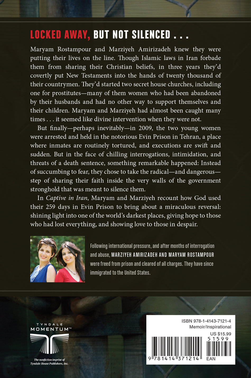 Captive in Iran by Tyndale, product view 2