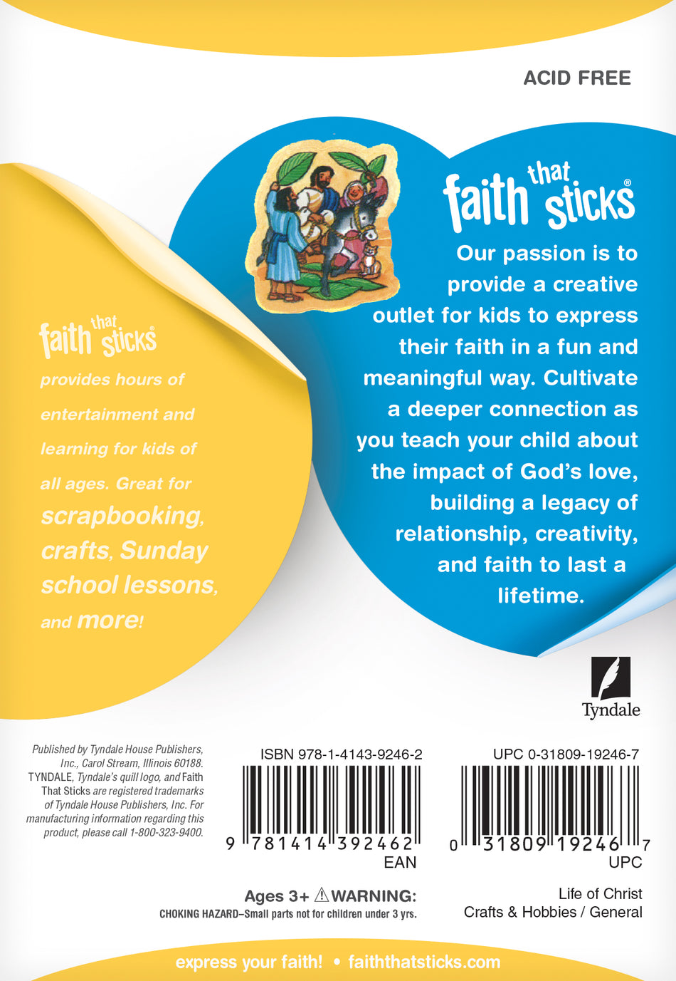 Life of Christ Stickers by Tyndale, product view 2