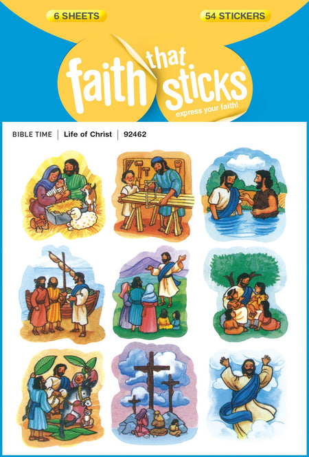 Life of Christ Stickers by Tyndale