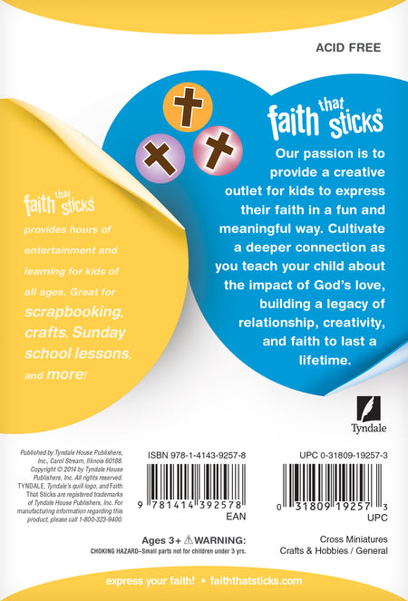 Cross Miniatures Stickers by Tyndale, product view 2