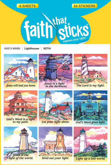 Lighthouse Stickers by Tyndale