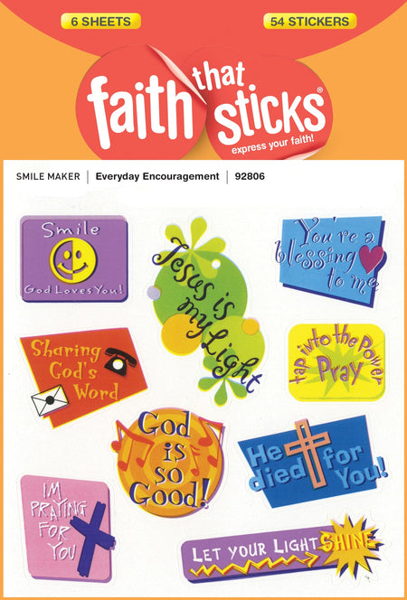 Everyday Encouragement Stickers by Tyndale