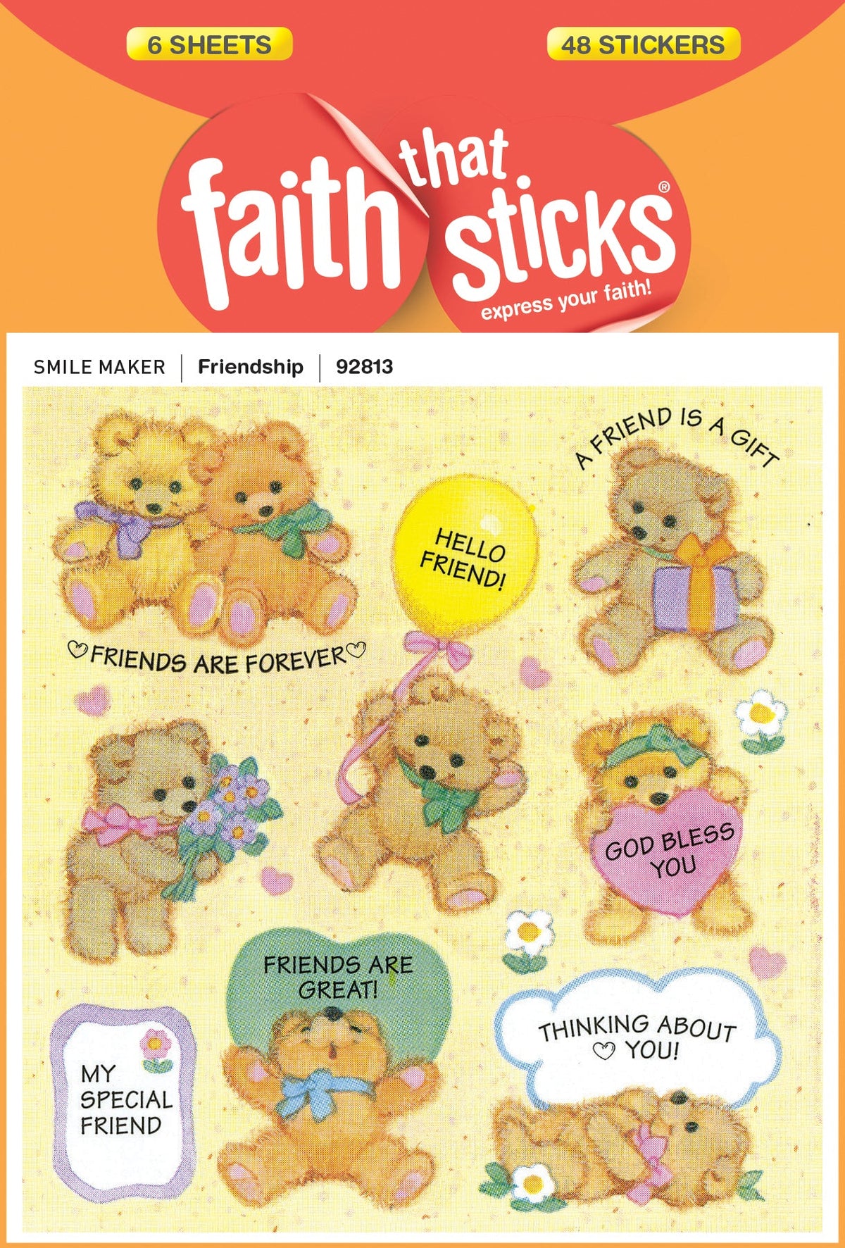 Friendship Stickers by Tyndale