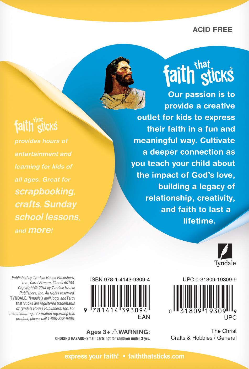 The Christ Stickers by Tyndale, product view 2