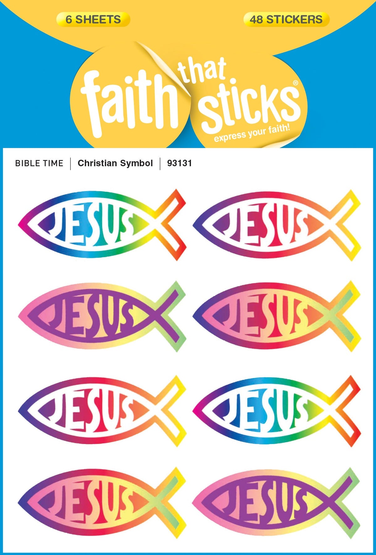 Christian Symbol Stickers by Tyndale