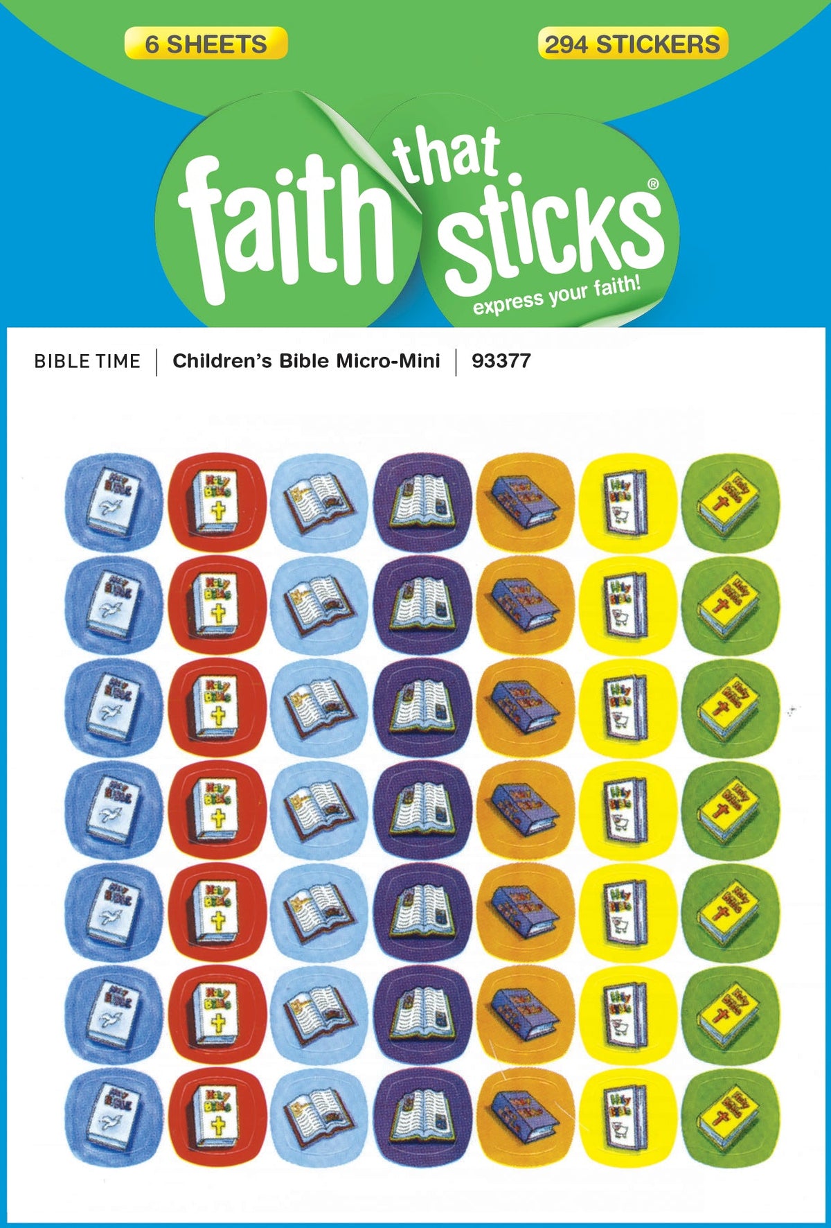 Children's Bible Micro-Mini Stickers by Tyndale
