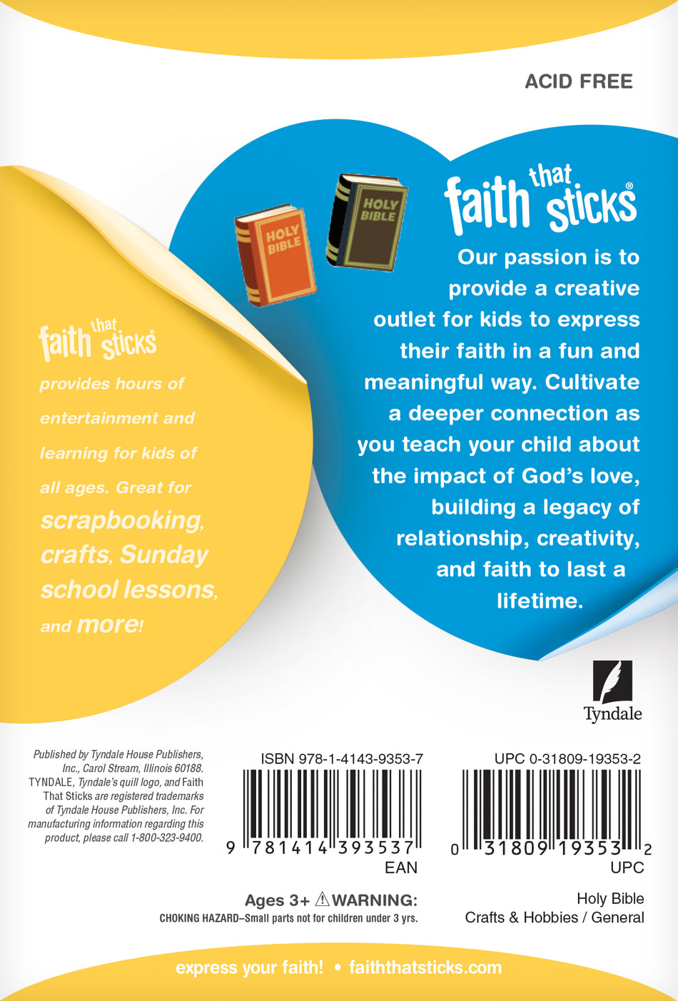 Holy Bible Stickers by Tyndale, product view 2