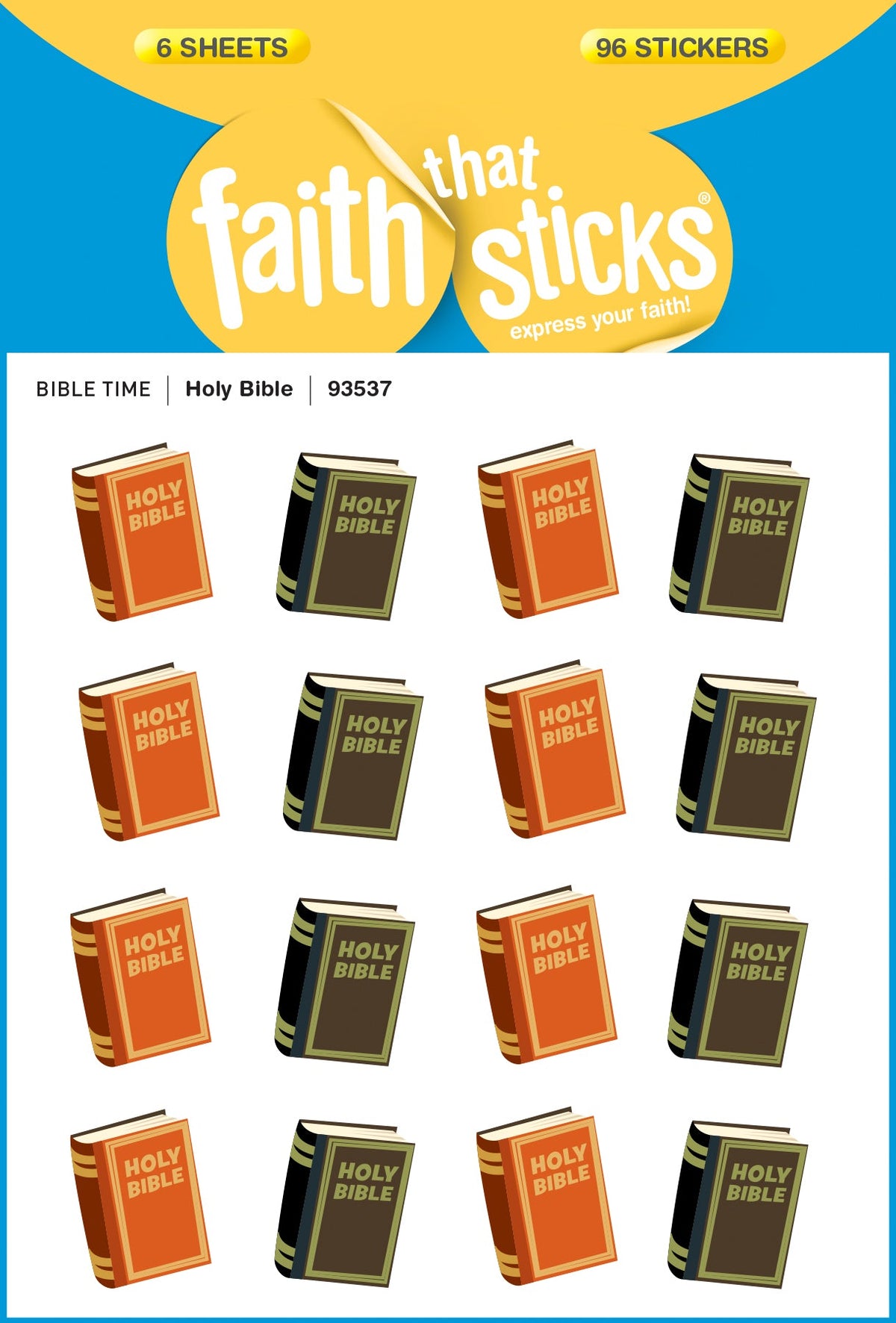 Holy Bible Stickers by Tyndale