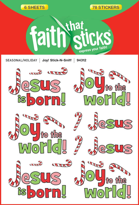 Joy! Stick-n-Sniff Stickers by Tyndale