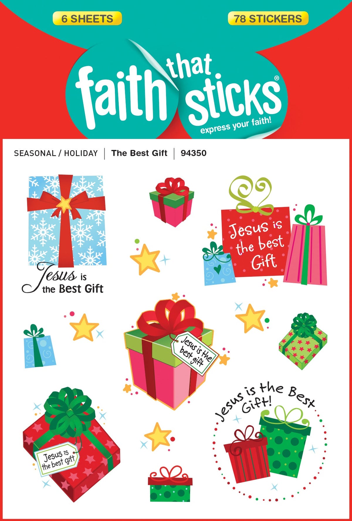 The Best Gift Stickers by Tyndale