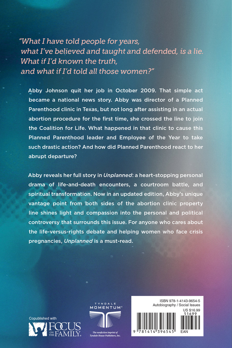 Unplanned by Tyndale, product view 2