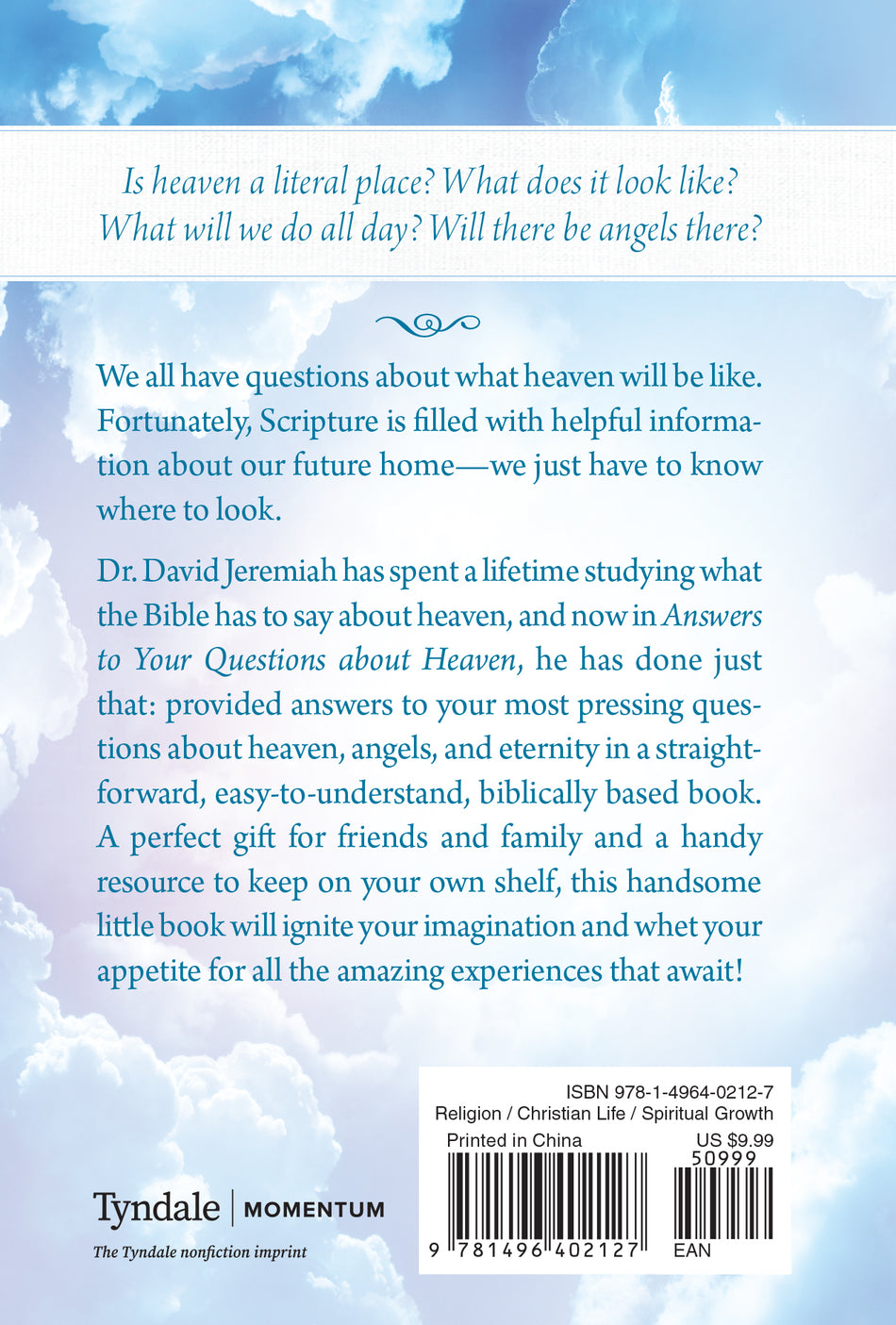 Answers to Your Questions about Heaven by Tyndale, product view 2