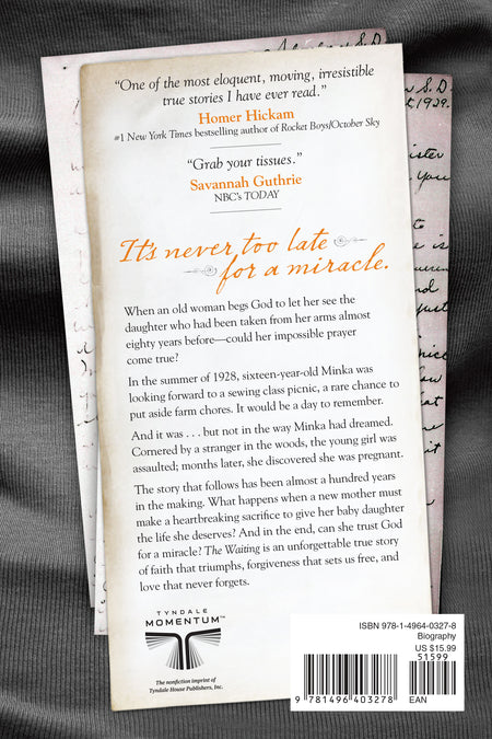 The Waiting by Tyndale, product view 2