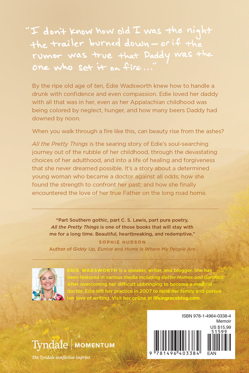 All the Pretty Things by Tyndale, product view 2
