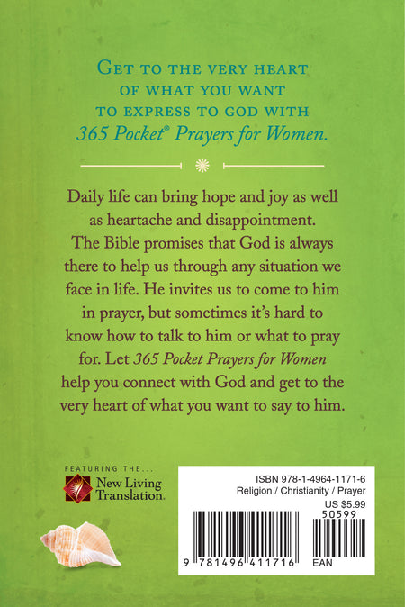 365 Pocket Prayers for Women by Tyndale, product view 2