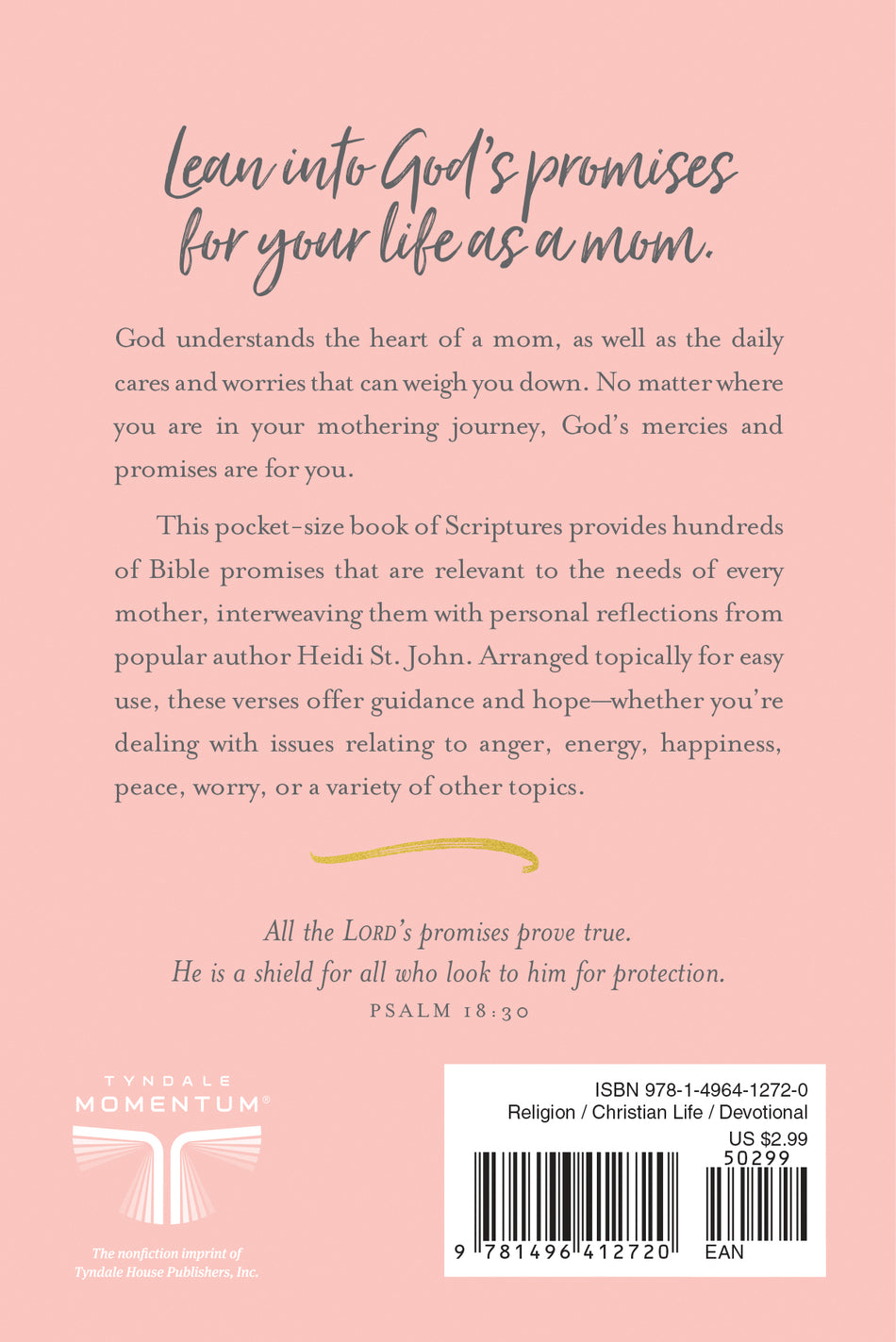 Bible Promises for Moms by Tyndale, product view 2