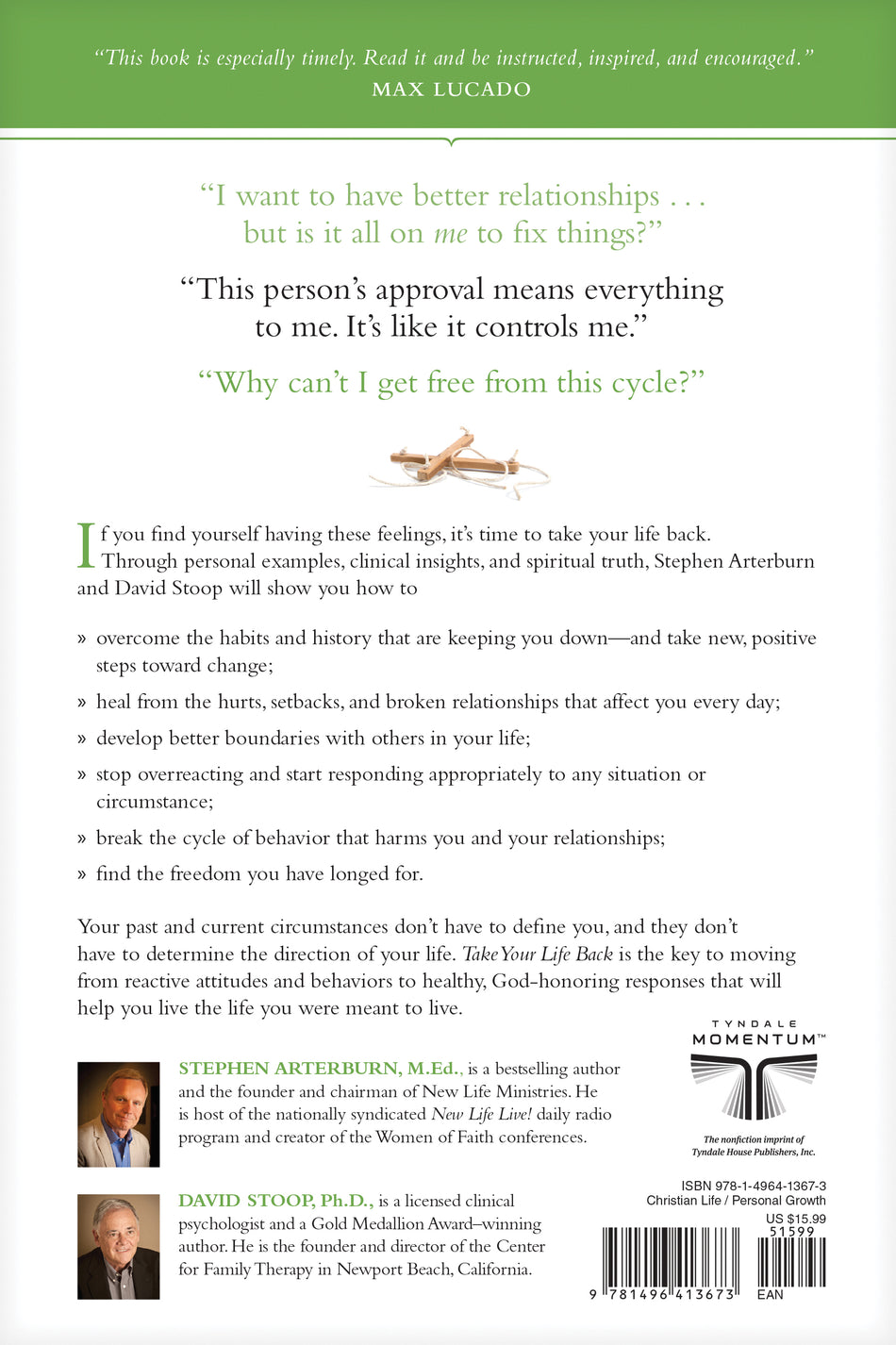 Take Your Life Back by Tyndale, product view 2