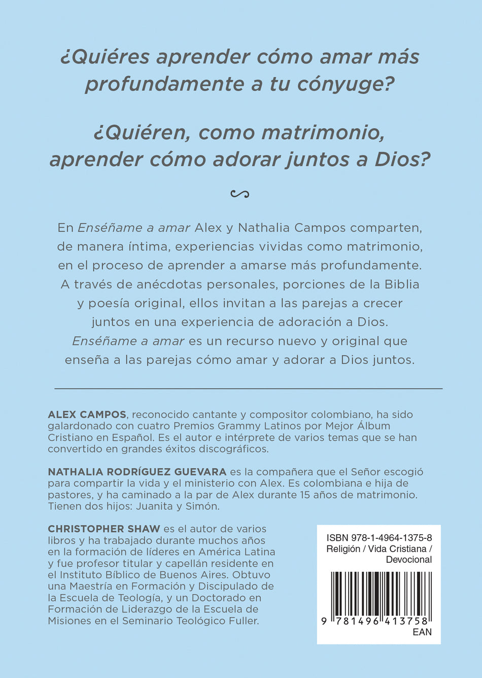 Enséñame a amar by Tyndale, product view 2