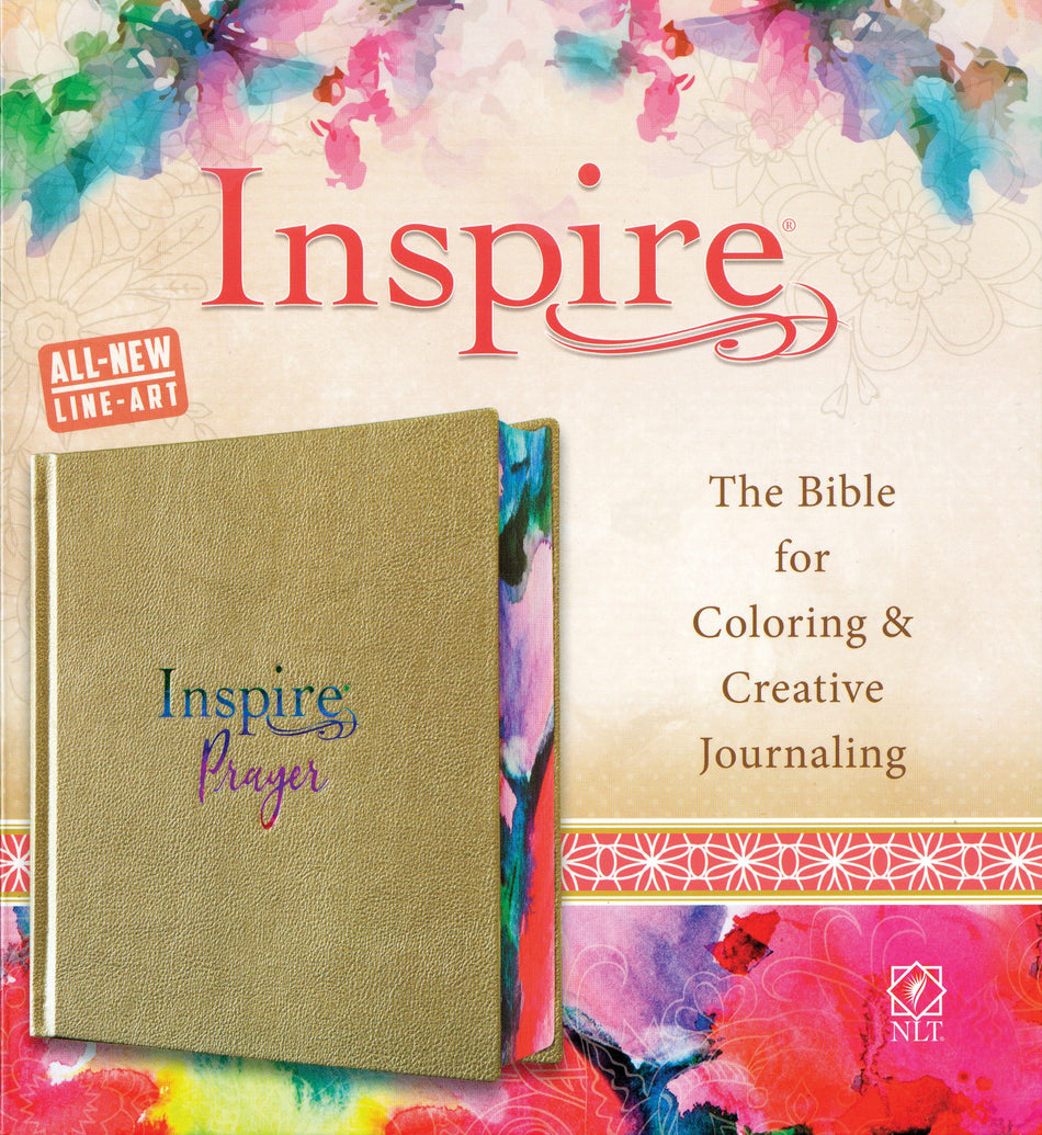 Inspire PRAYER Bible NLT by Tyndale