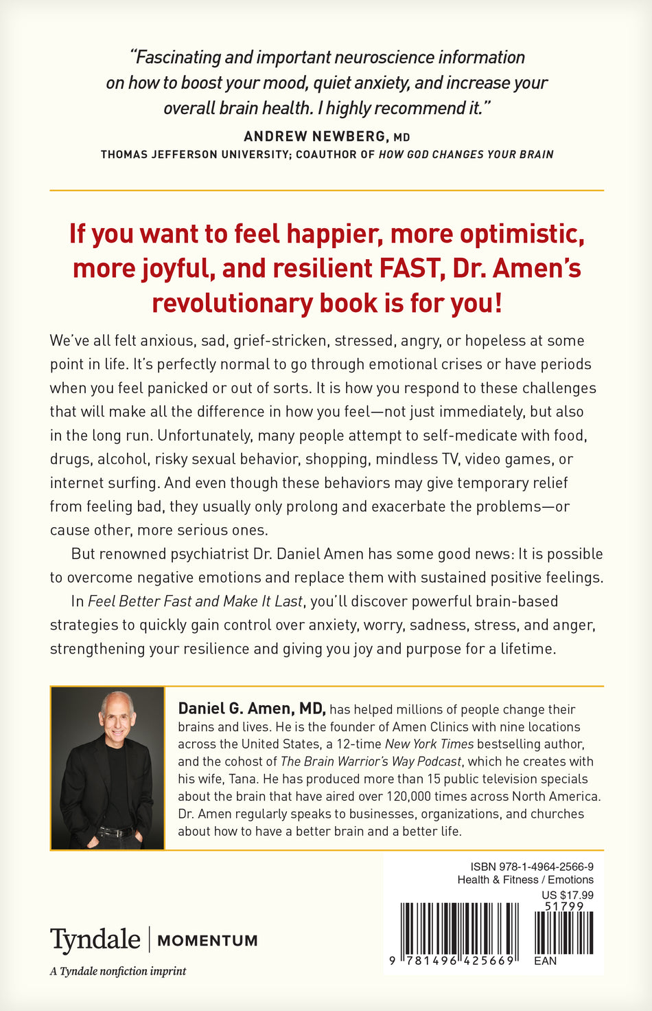 Feel Better Fast and Make It Last by Tyndale, product view 2